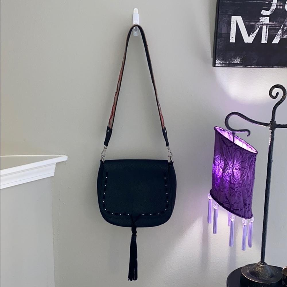 Madden black satchel